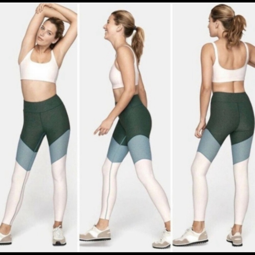 Outdoor Voices 7/8 Color Block Leggings